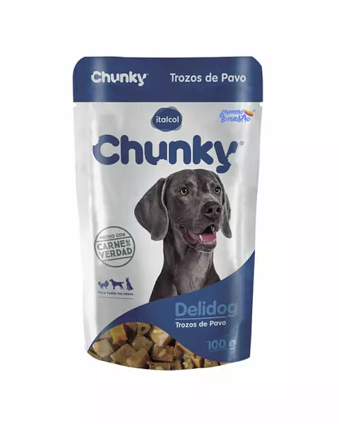 Delidog Trozos De Pavo X100 Gr