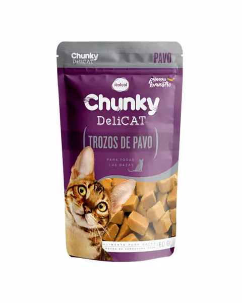 Delicat Trozos De Pavo X 80 Gr