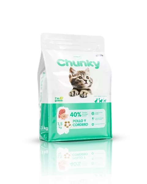 Chunky Gaticos Pollo X8 Kg