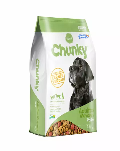 Chunky Adultos Mayores Pollo X4 Kg