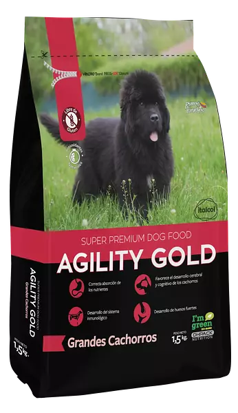 Linea Mantenimiento - Agility Gold Grandes Cachorros X1.5 Kg