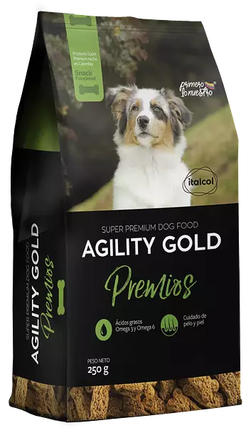 Agility Gold Premios Perros X250 Gr