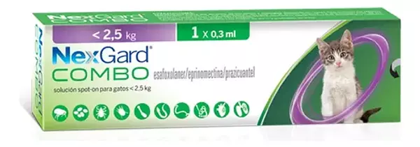 Nexgard Combo S 1 X 0.3 Ml /2.5 Kg