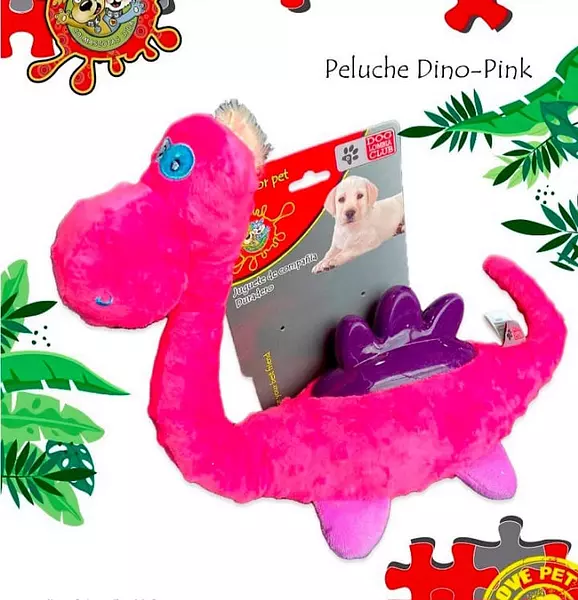 Peluche Dino-Pink